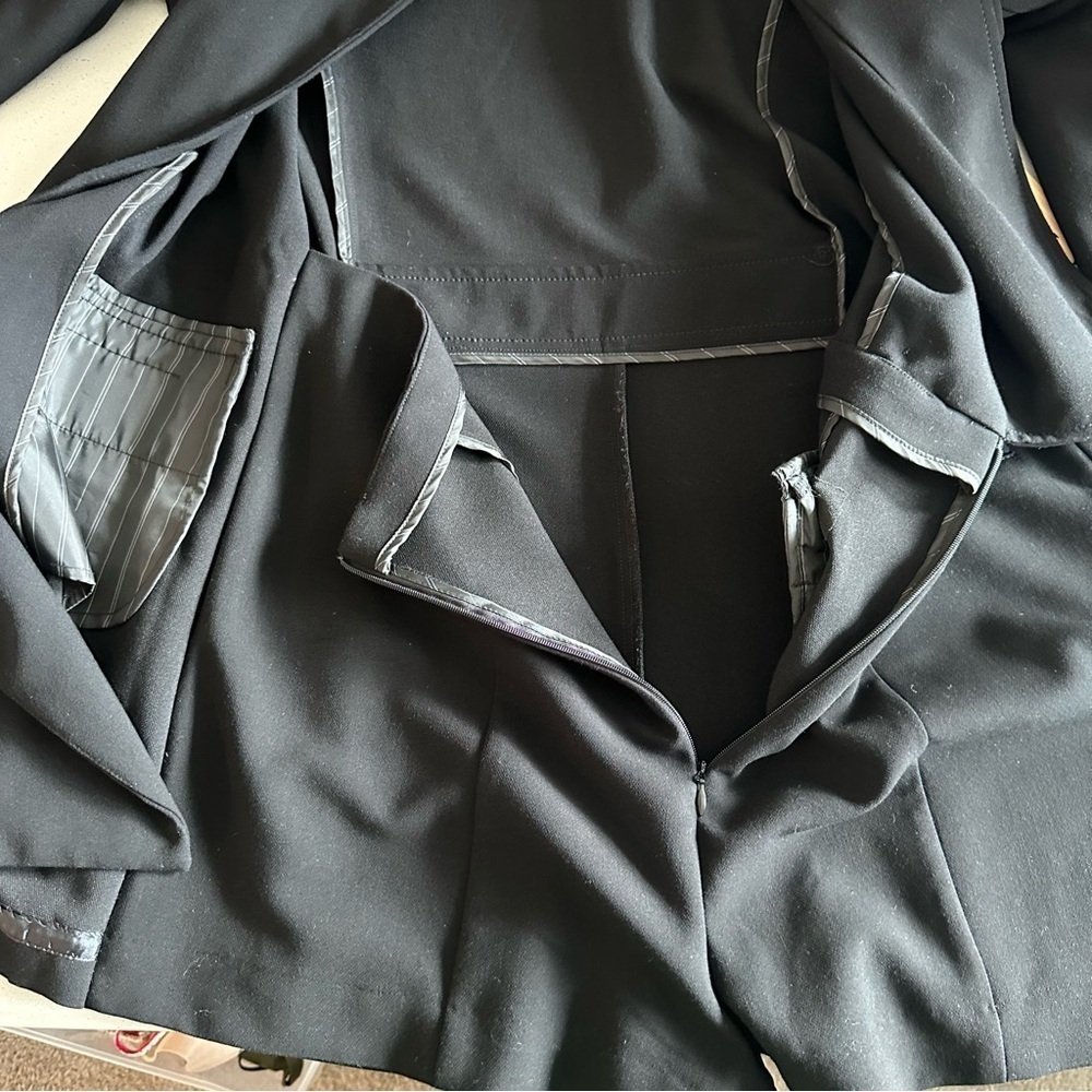 By Anthropologie women’s suit blazer romper - Picture 8 of 12